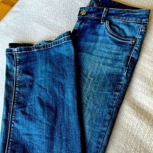 White House Black Market Boot Cut Jean- size 4